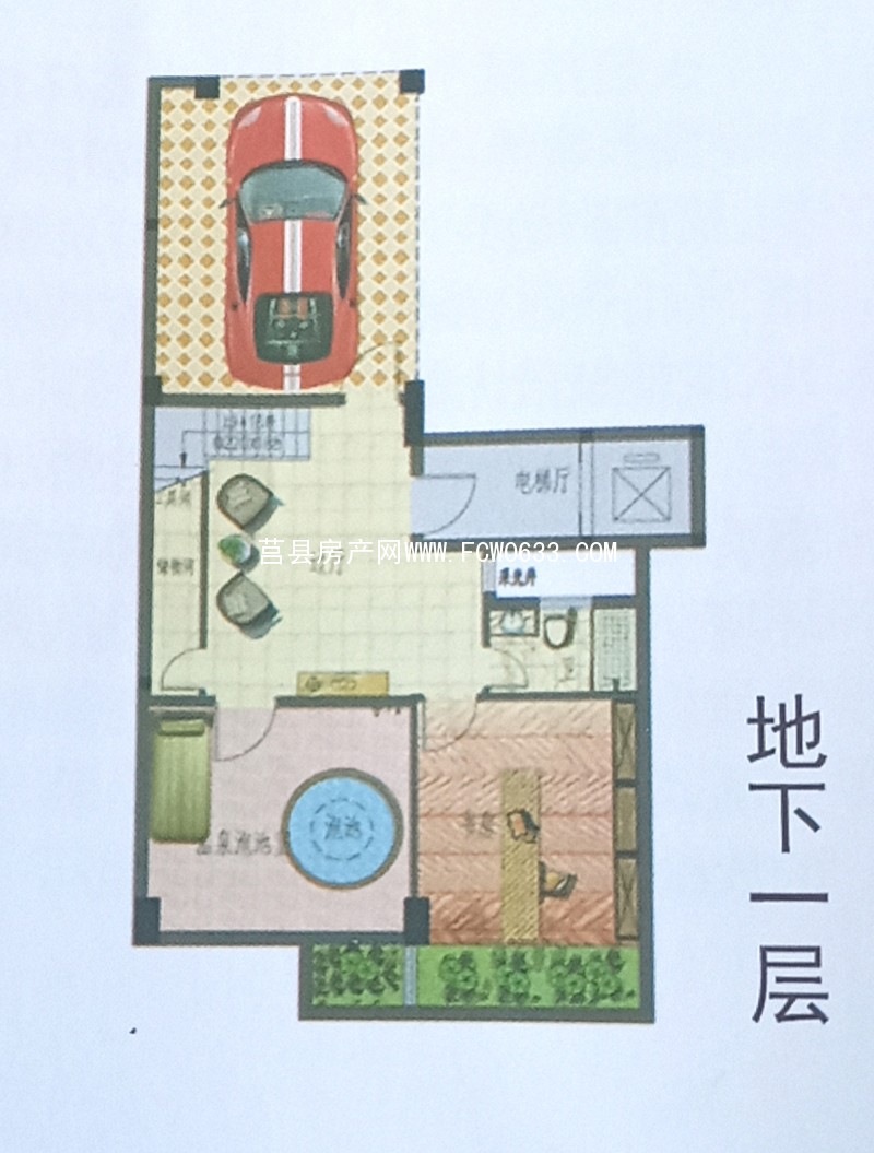 聚龙温泉康养小镇叠墅户型 