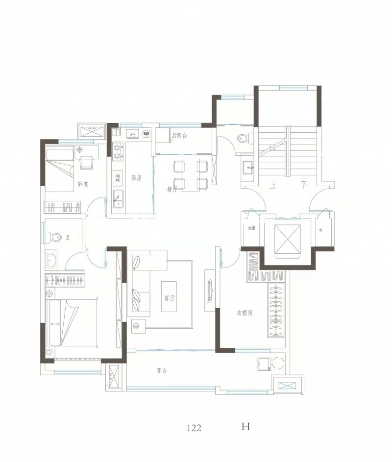 莒县建兴花园户型图