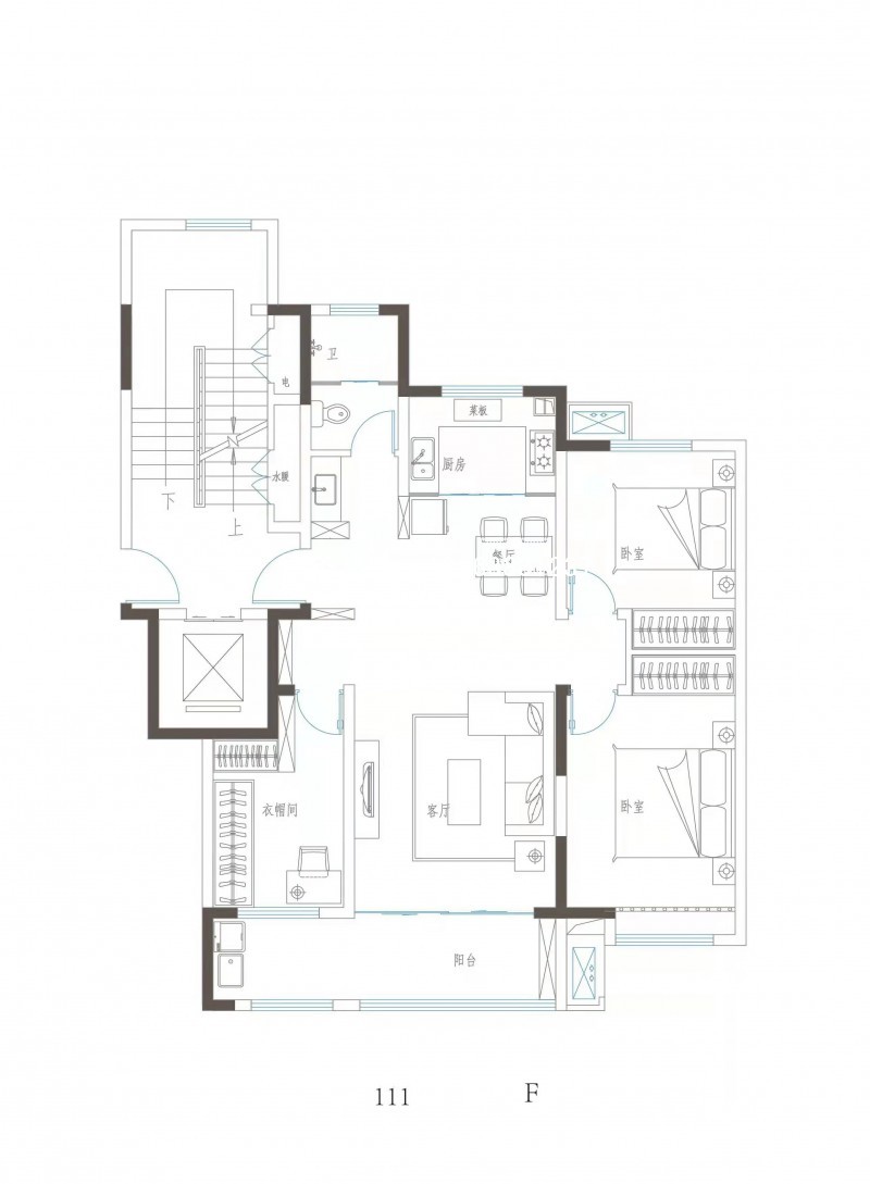 莒县建兴花园户型图