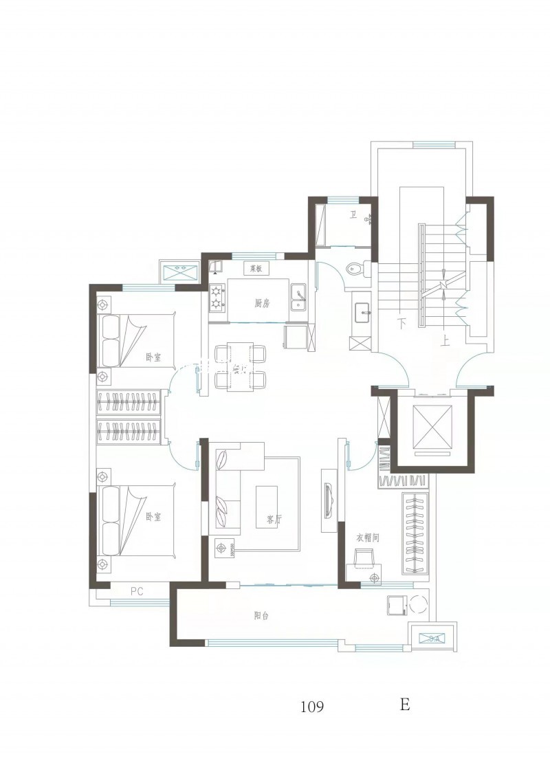 莒县建兴花园户型图