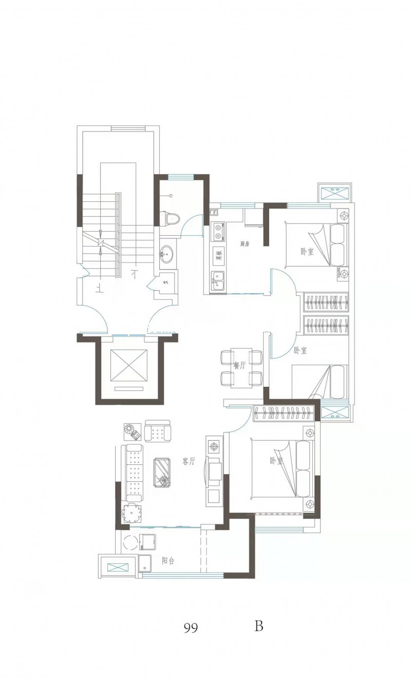 莒县建兴花园户型图