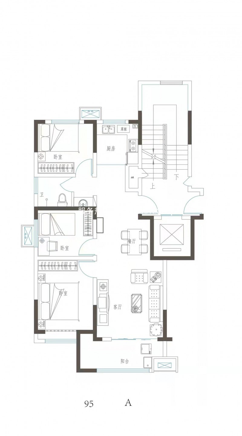 莒县建兴花园户型图